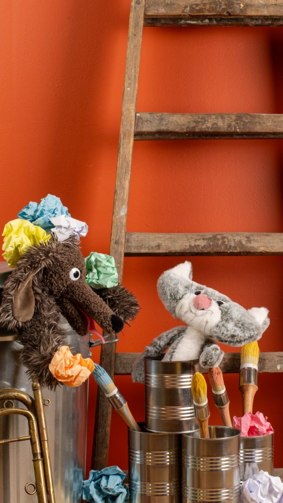 Chaplapla et son ami Chien pourri en pleine rénovation