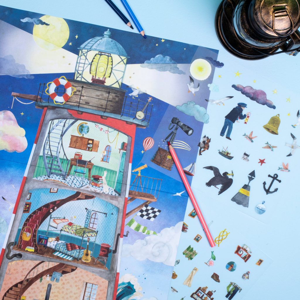 décalcomanies le phare